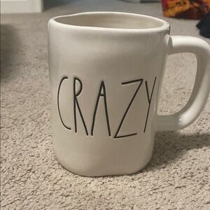 Rae Dunn White Ceramic Mug